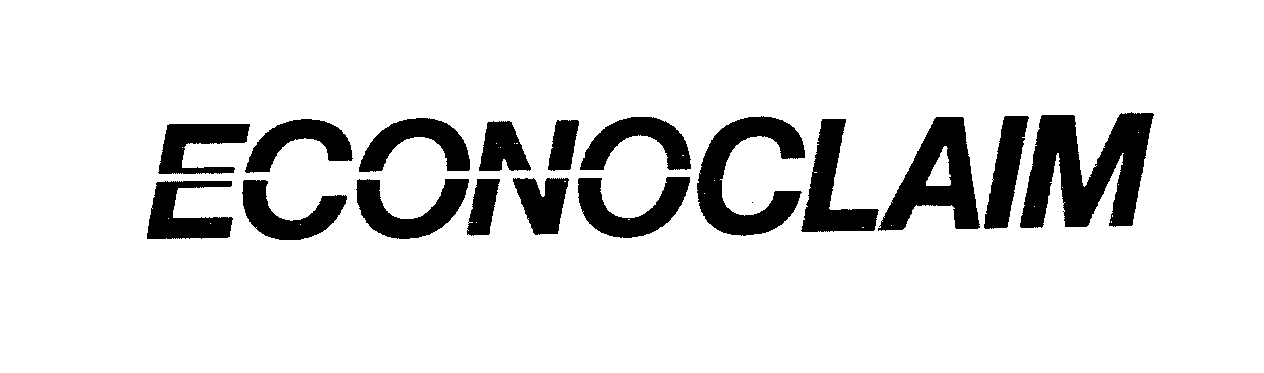 Trademark Logo ECONOCLAIM