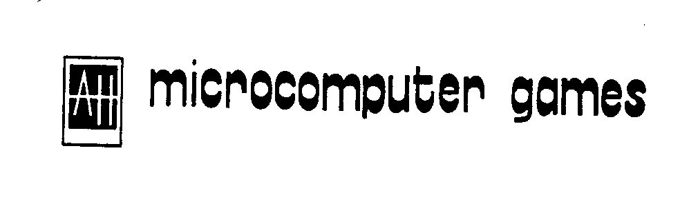  AH MICROCOMPUTER GAMES