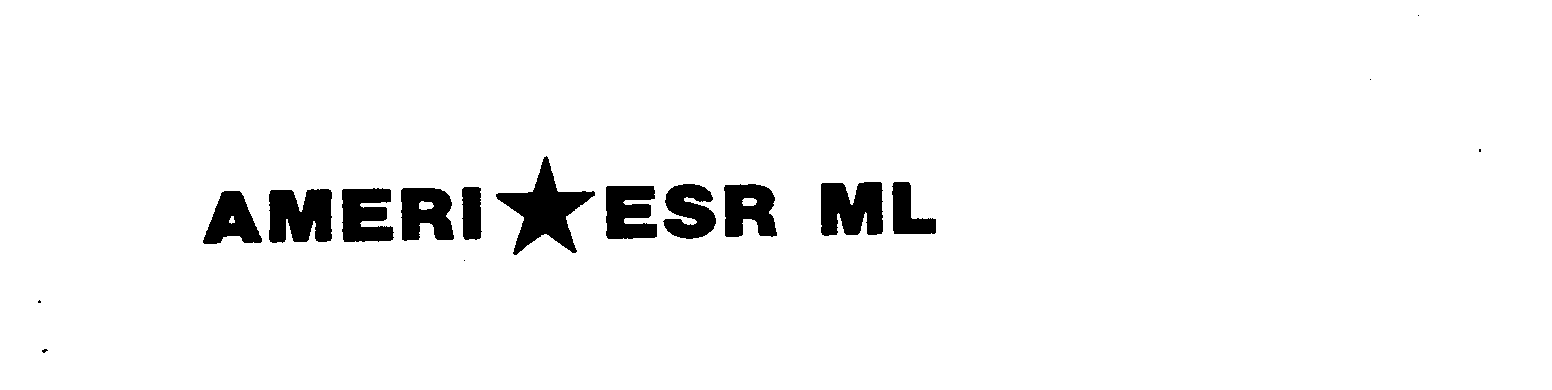 Trademark Logo AMERI ESR ML
