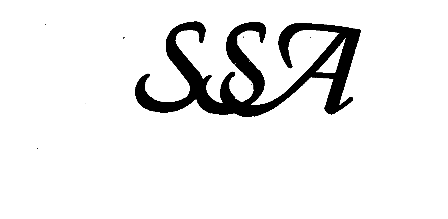 Trademark Logo SSA