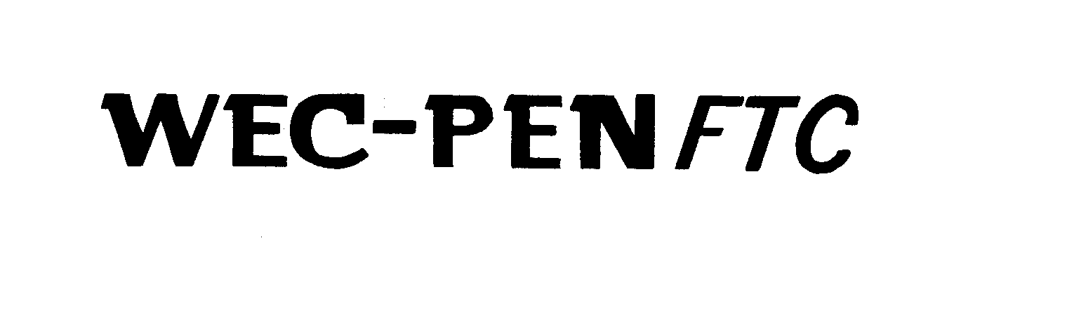 Trademark Logo WEC-PENFTC