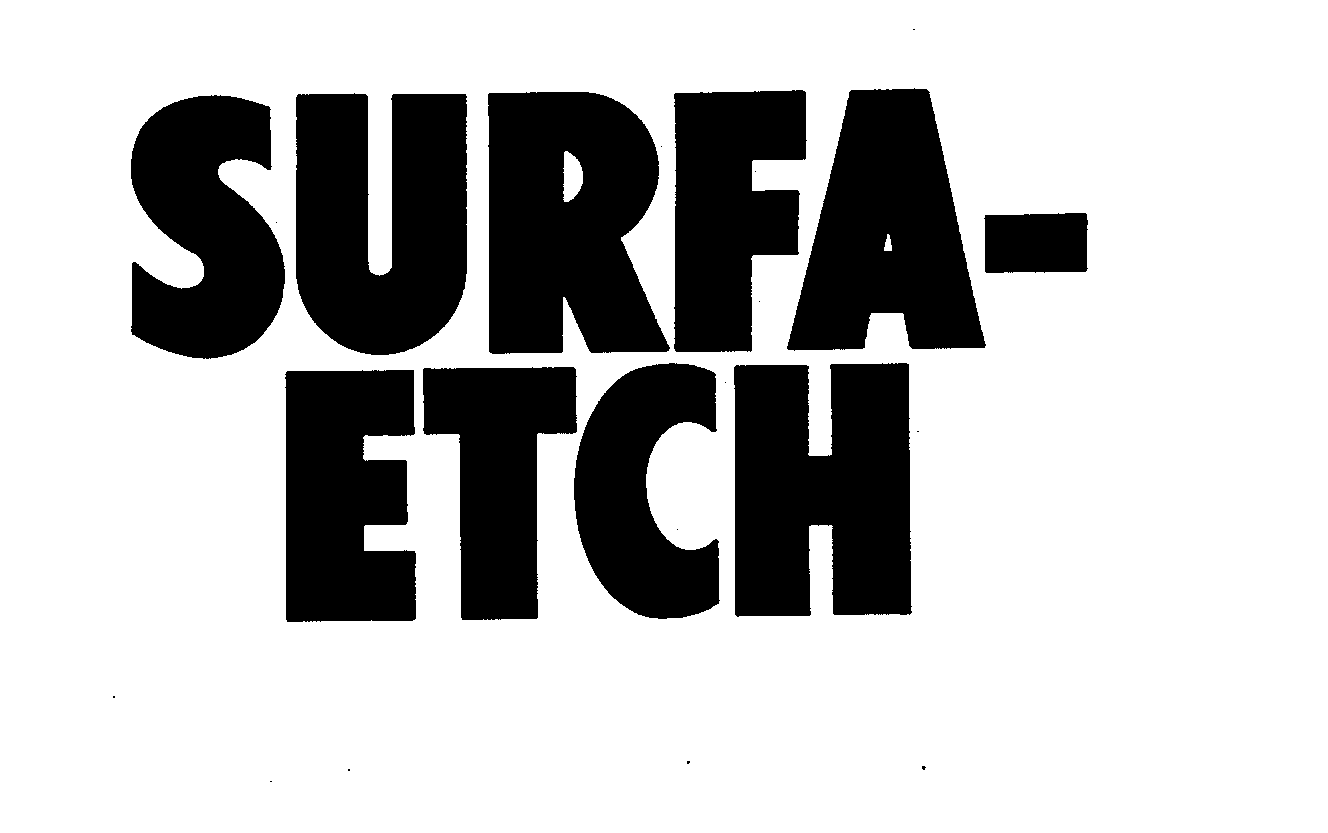  SURFA-ETCH