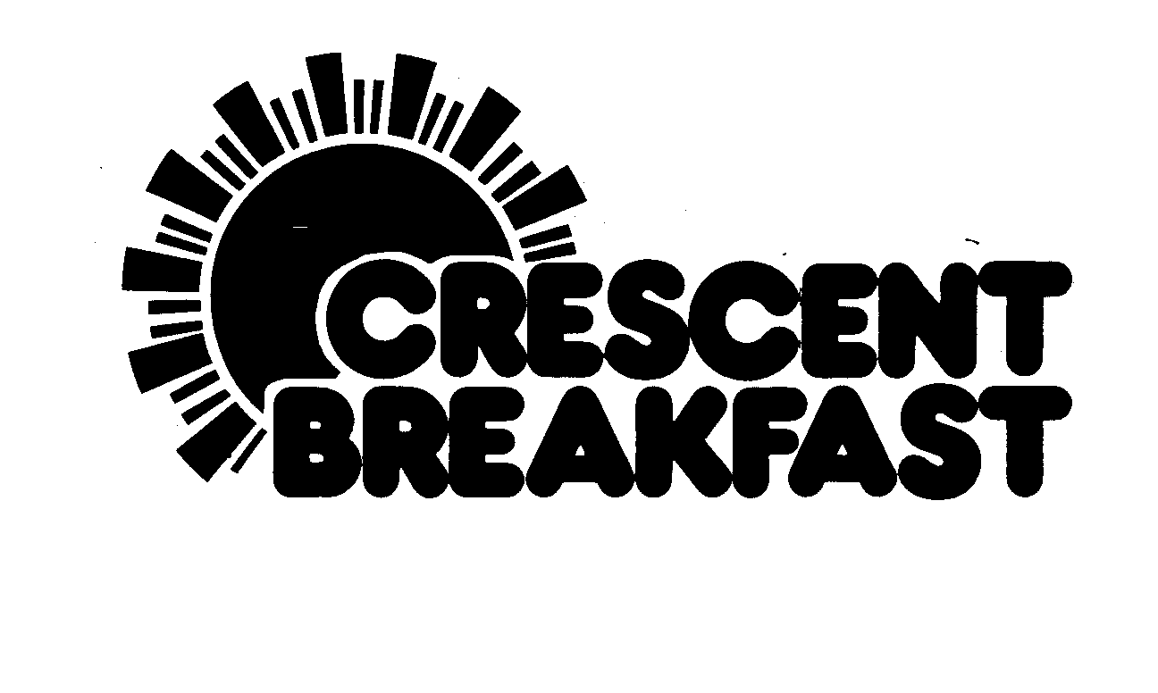 Trademark Logo CRESCENT BREAKFAST