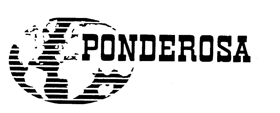 Trademark Logo PONDEROSA