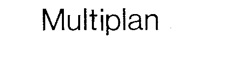Trademark Logo MULTIPLAN