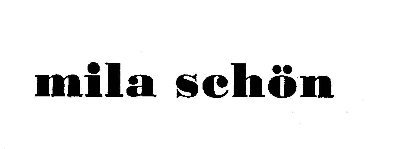 Trademark Logo MILA SCHON
