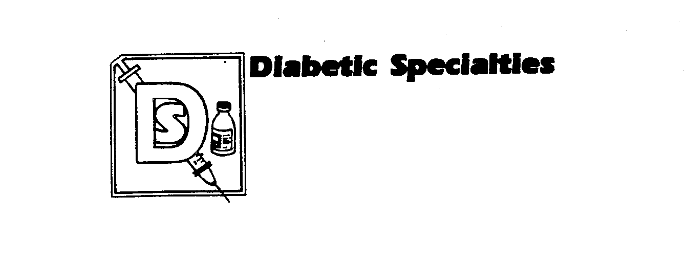 Trademark Logo DS DIABETIC SPECIALTIES