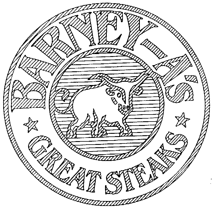  BARNEY-A'S GREAT STEAKS