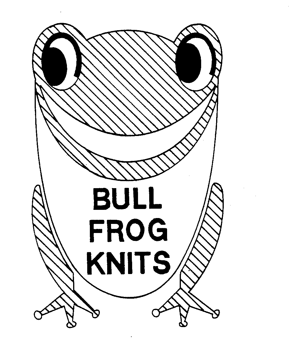 Trademark Logo BULL FROG KNITS