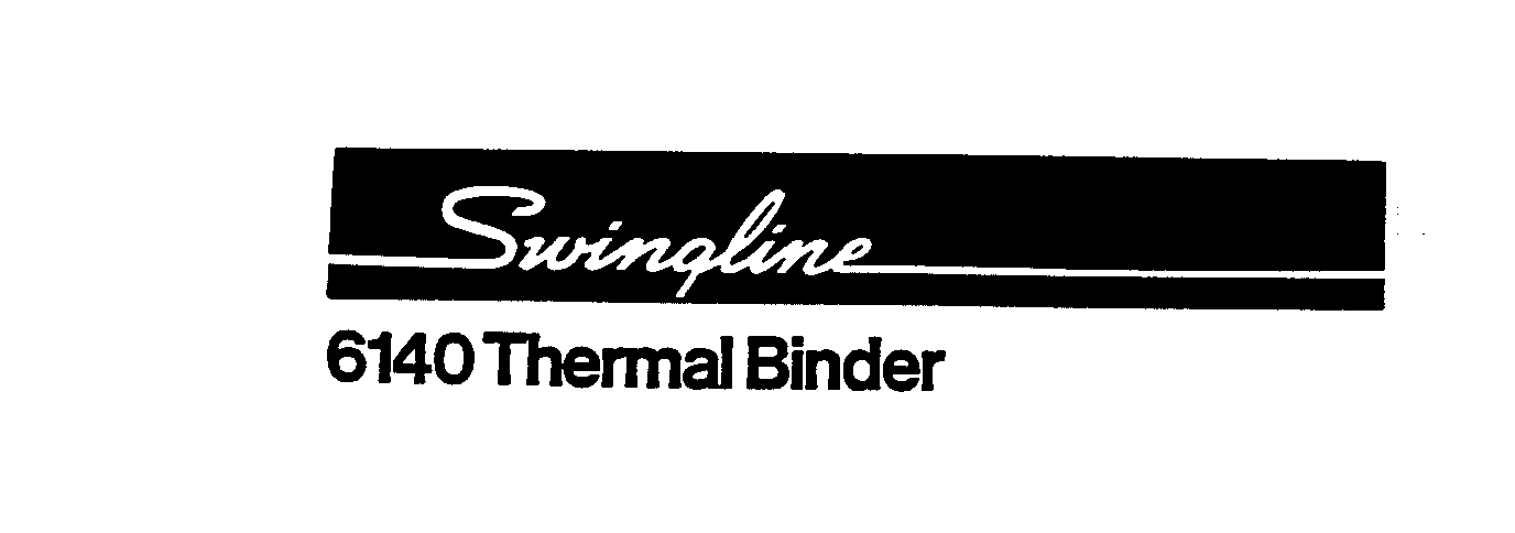  SWINGLINE 6140 THERMAL BINDER