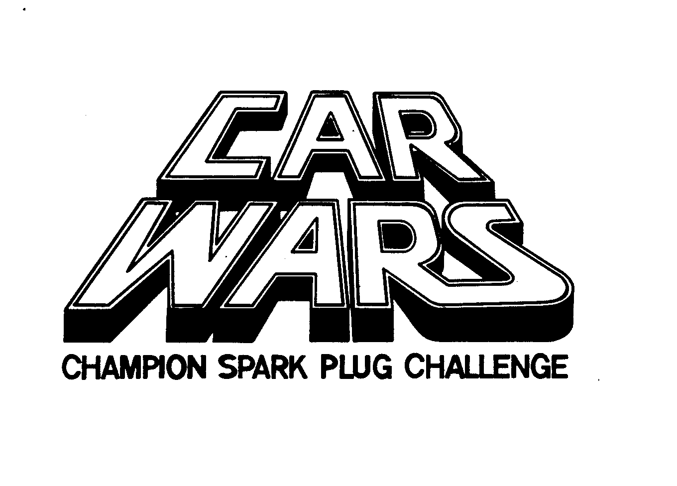  CAR WARS CHAMPION SPARK PLUG CHALLENGE