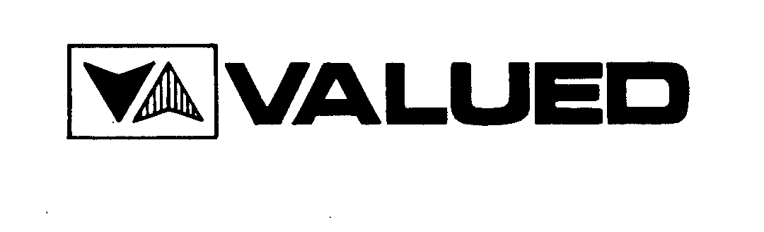 Trademark Logo VALUED