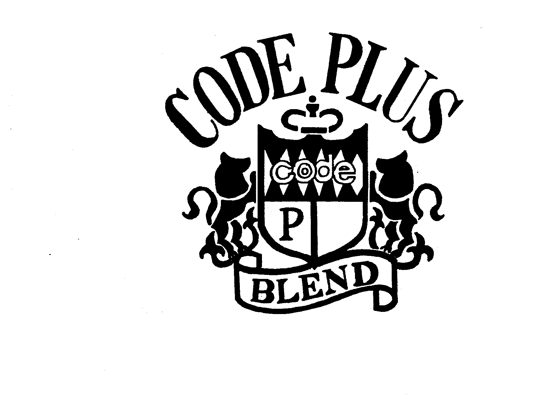 Trademark Logo CODE PLUS CODE P BLEND