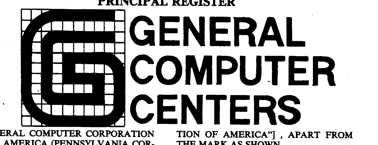  G GENERAL COMPUTER CENTERS