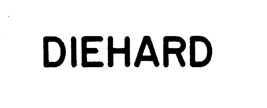 Trademark Logo DIEHARD
