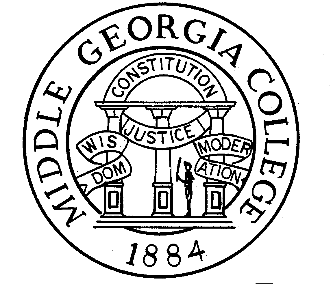 Trademark Logo MIDDLE GEORGIA COLLEGE 1884