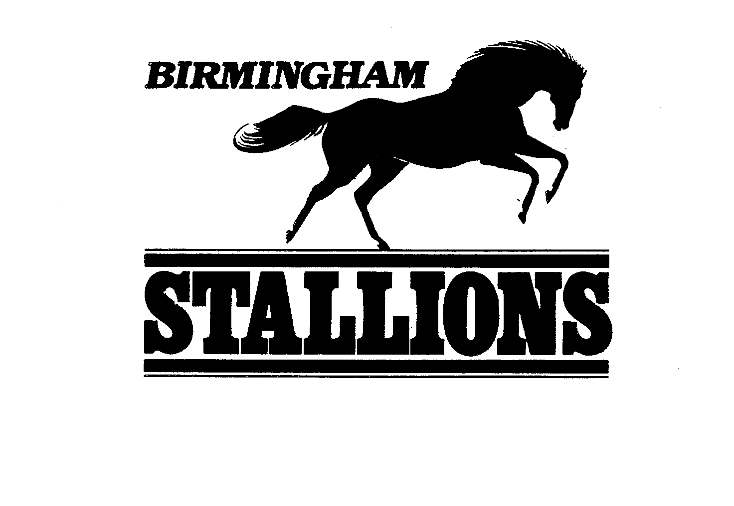 Trademark Logo BIRMINGHAM STALLIONS