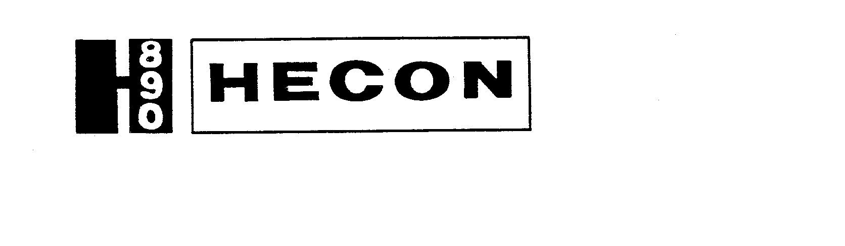 Trademark Logo H 890 HECON