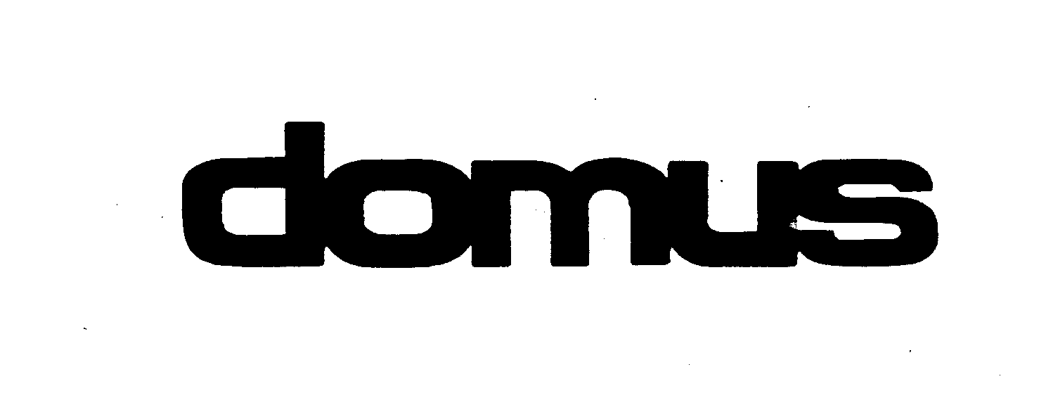 Trademark Logo DOMUS