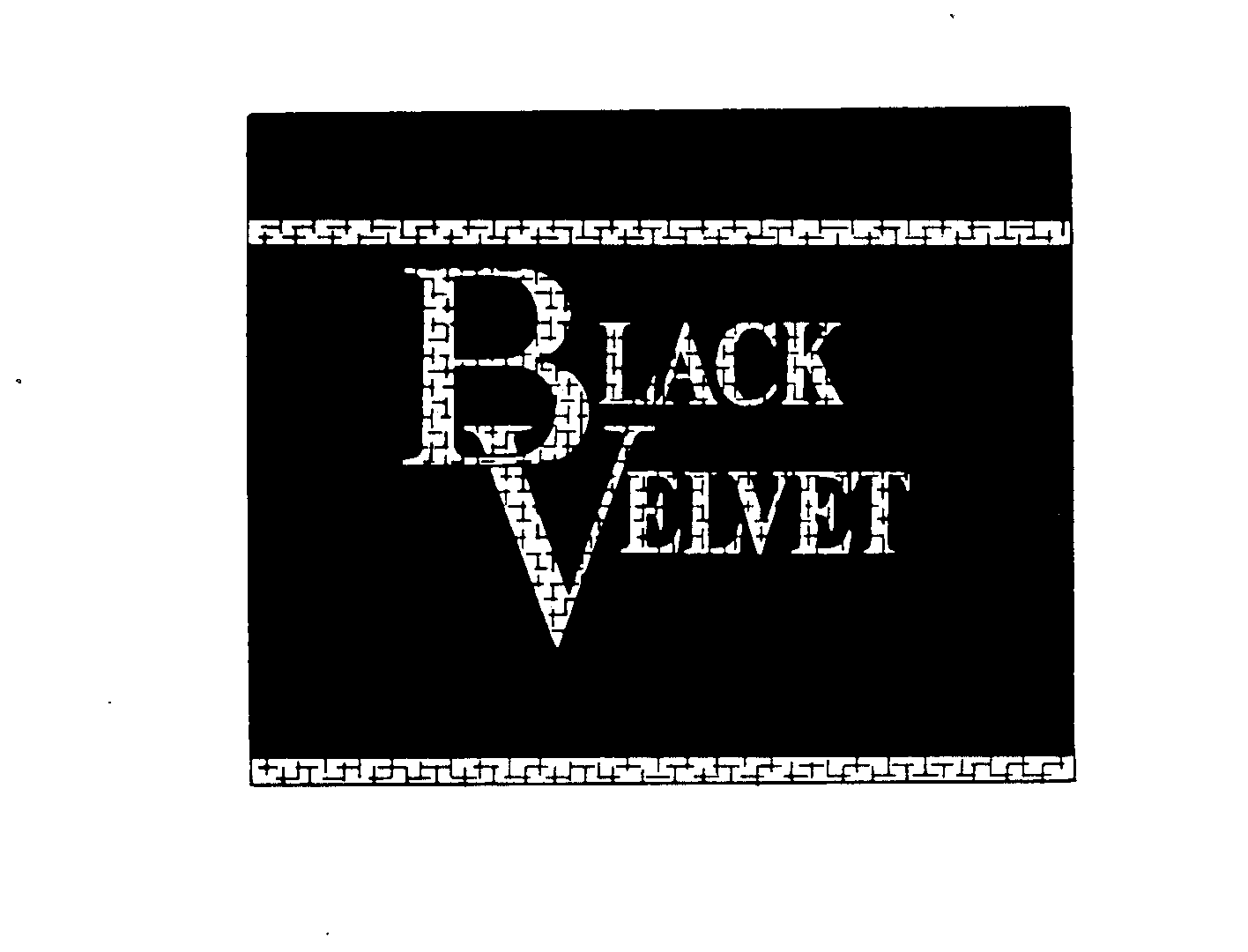 Trademark Logo BLACK VELVET