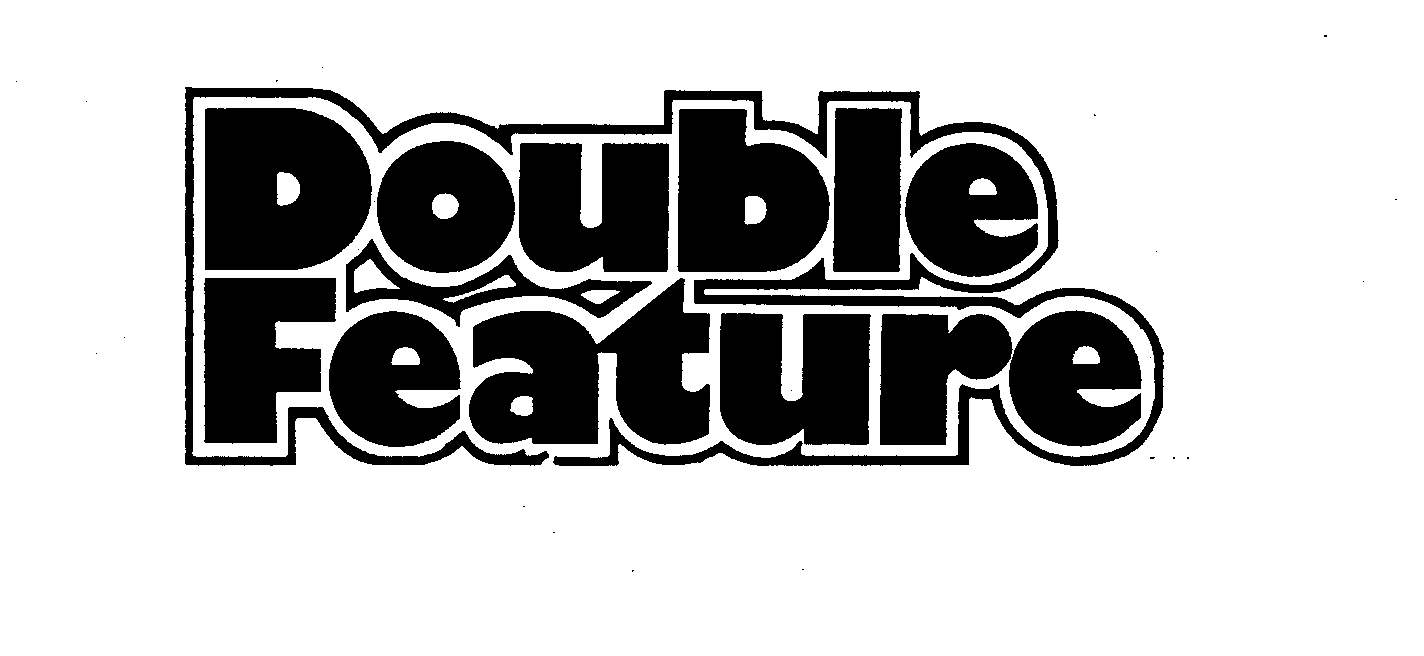Trademark Logo DOUBLE FEATURE