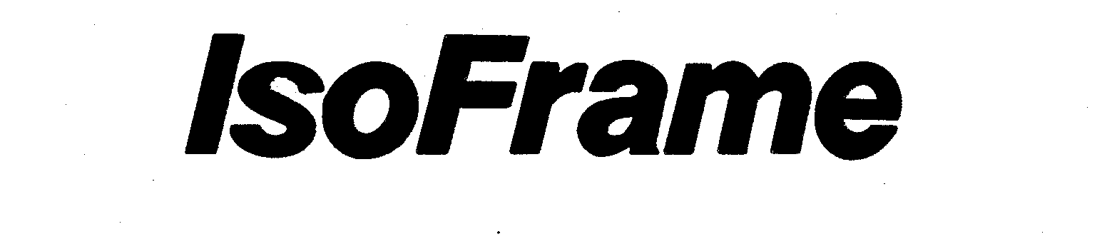 Trademark Logo ISO FRAME
