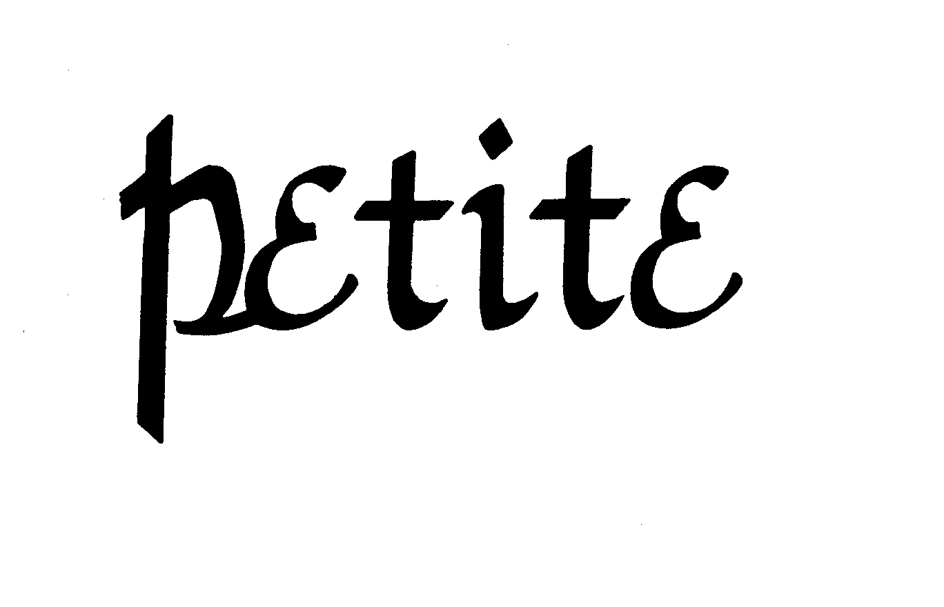 Trademark Logo PETITE