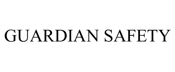 Trademark Logo GUARDIAN SAFETY