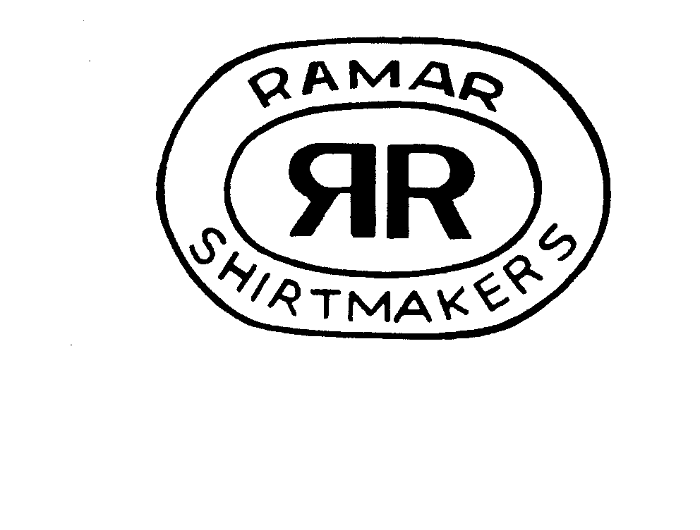Trademark Logo RR RAMAR SHIRTMAKERS