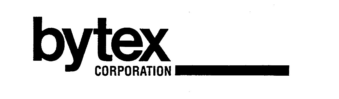  BYTEX CORPORATION