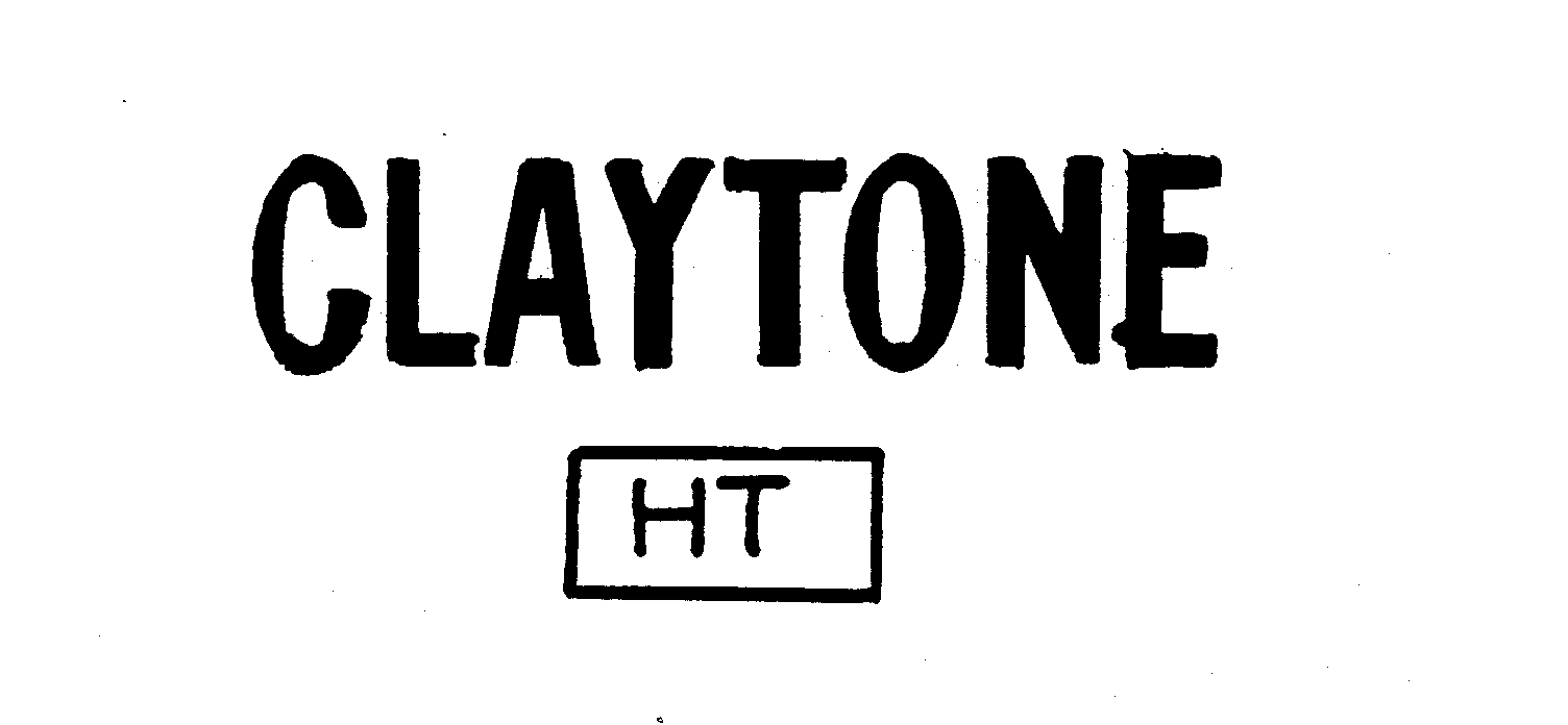 Trademark Logo CLAYTONE HT
