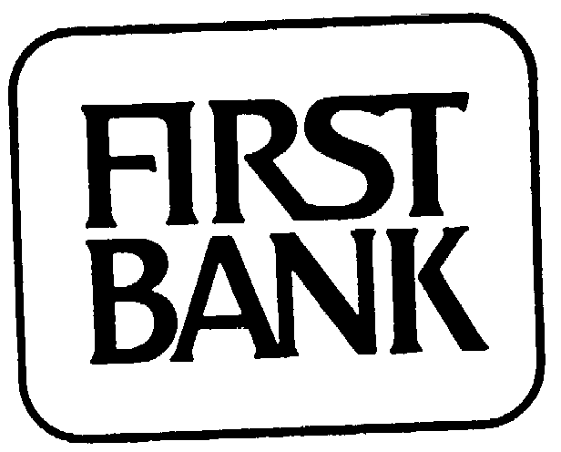 Trademark Logo FIRST BANK