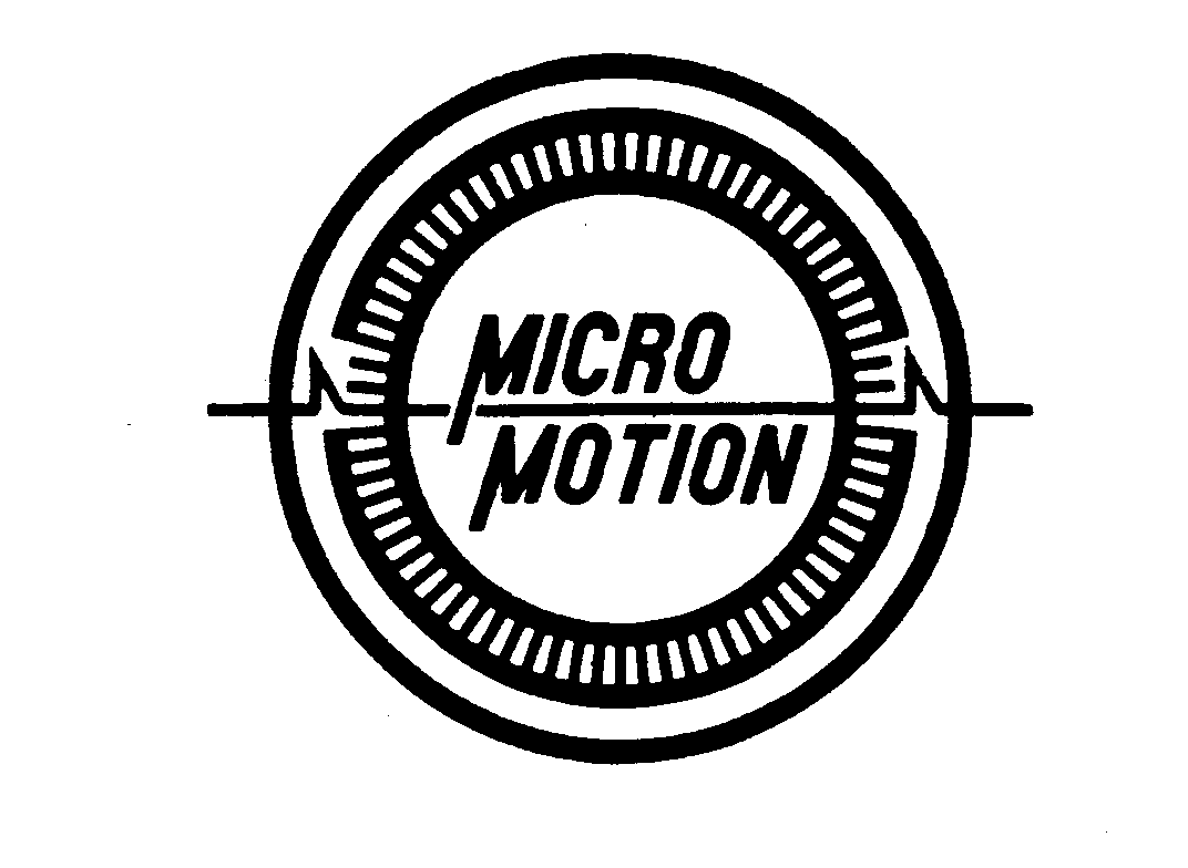 Trademark Logo MICRO MOTION