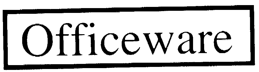 Trademark Logo OFFICEWARE