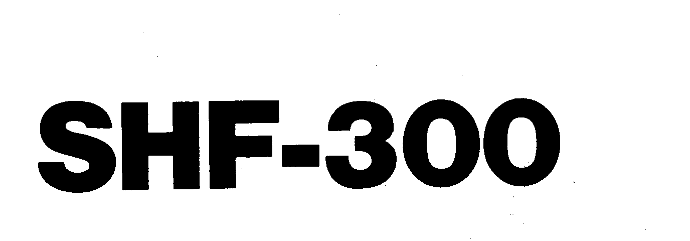 Trademark Logo SHF-300