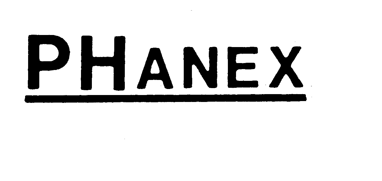 Trademark Logo PHANEX
