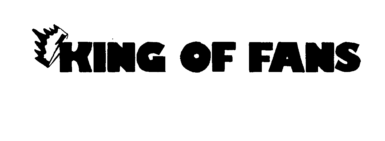 Trademark Logo KING OF FANS