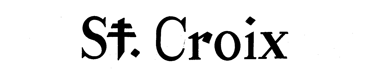 Trademark Logo ST. CROIX