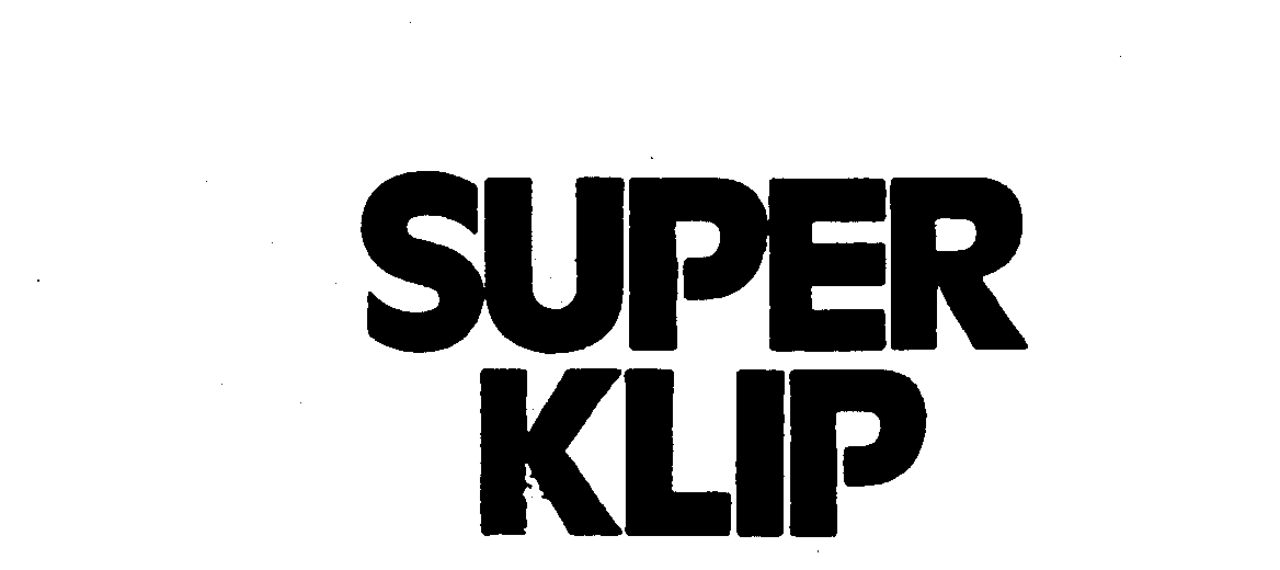  SUPER KLIP