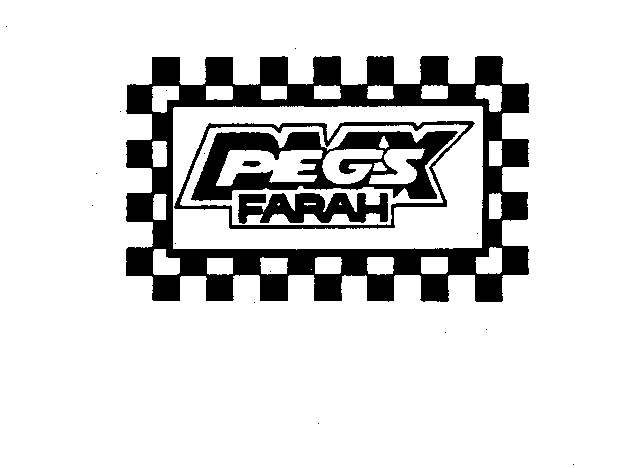Trademark Logo BMX PEGS FARAH