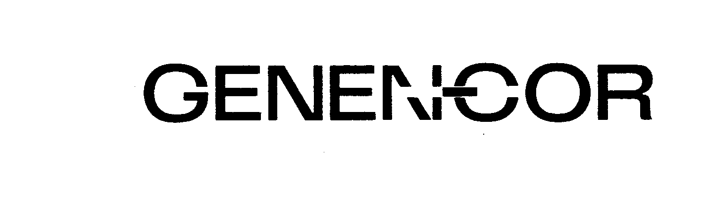 Trademark Logo GENENCOR