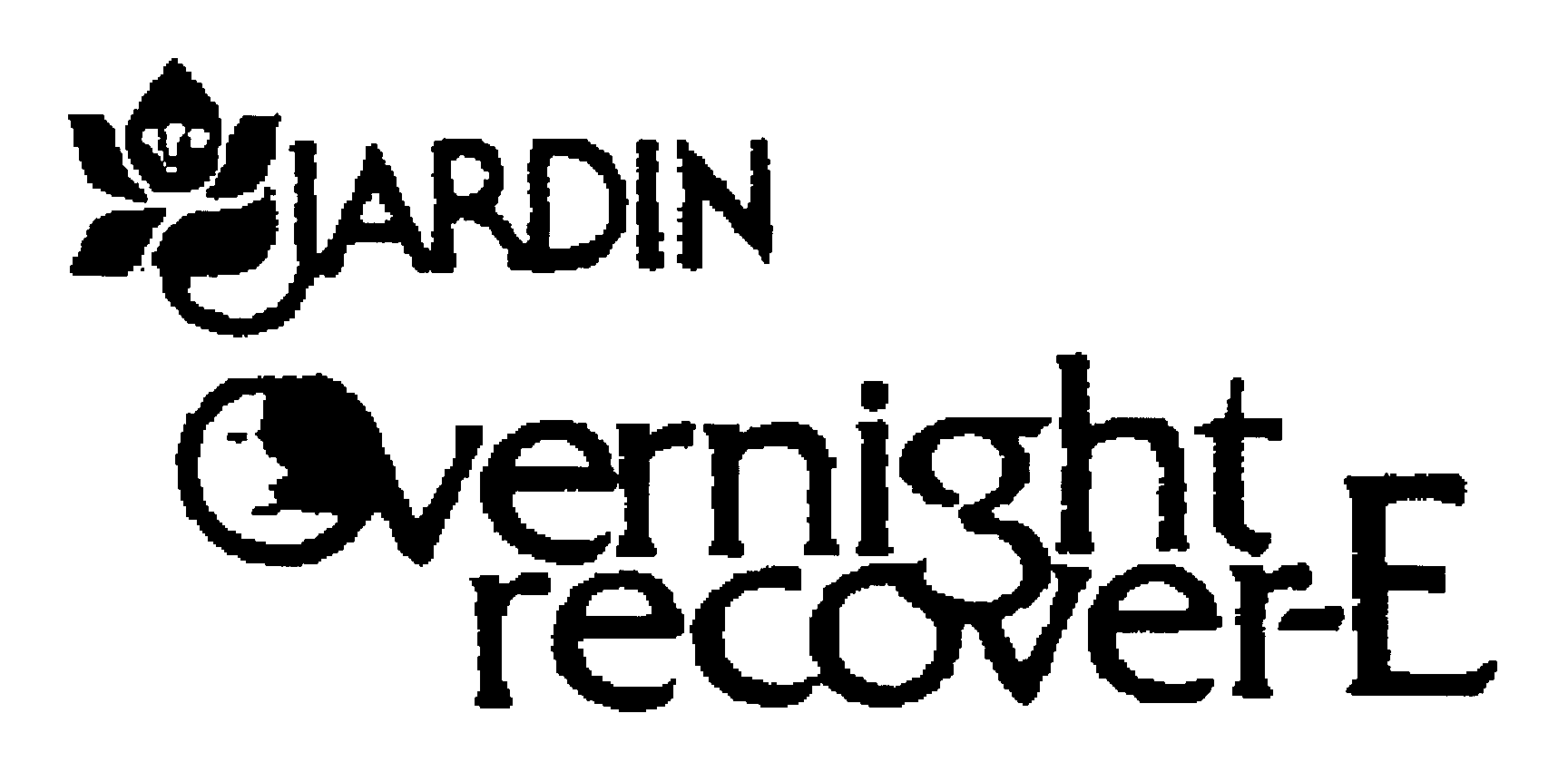 Trademark Logo JARDIN OVERNIGHT RECOVER-E