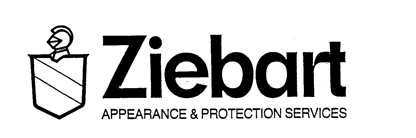 Trademark Logo ZIEBART APPEARANCE & PROTECTION SERVICES