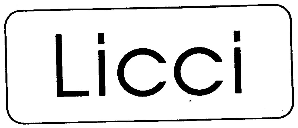 Trademark Logo LICCI