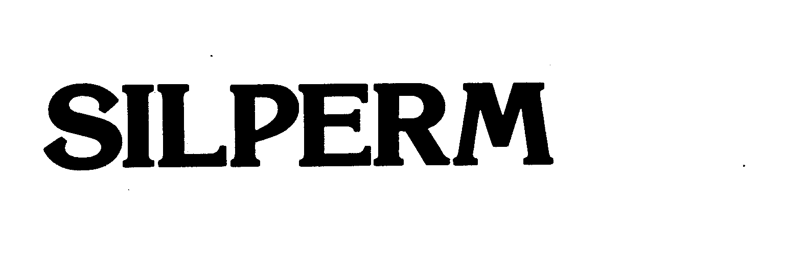 Trademark Logo SILPERM