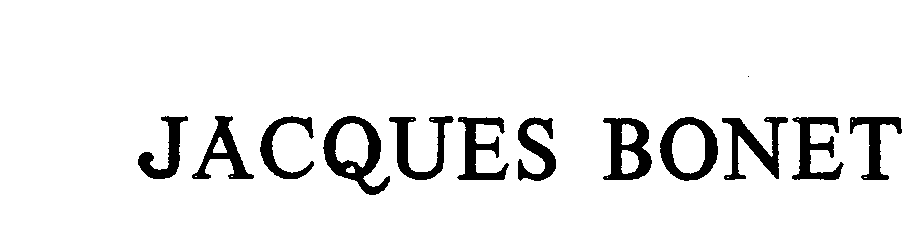 Trademark Logo JACQUES BONET