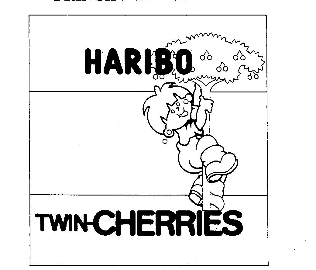 Trademark Logo HARIBO TWIN-CHERRIES