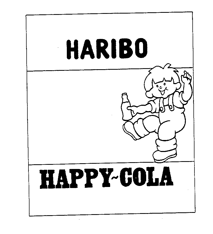 Trademark Logo HARIBO HAPPY-COLA