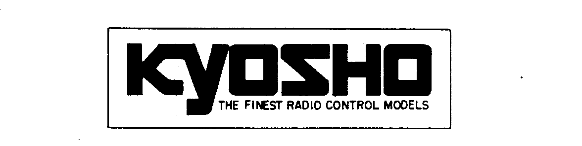  KYOSHO THE FINEST RADIO CONTROL MODELS