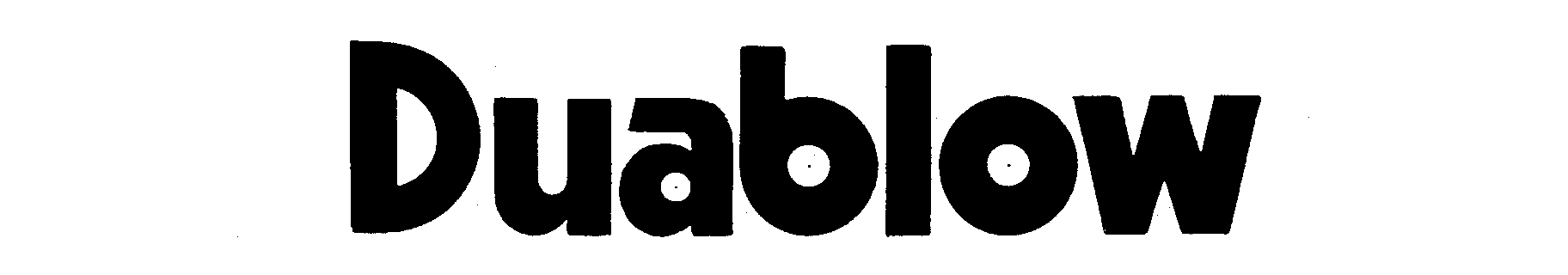 Trademark Logo DUABLOW